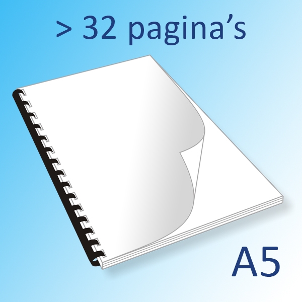 A5 readers, plastic ringband 32 pagina's | Imago Prints Utrecht
